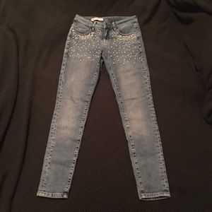 Pilcro and the Letterpress skinny jeans